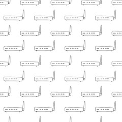router seamless vector pattern