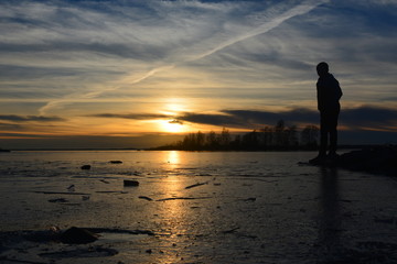 Fototapeta premium Sunset