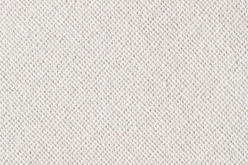 Fototapeta na wymiar Sackcloth, canvas, fabric, jute, texture pattern for background. Cream soft color. Large diagonal