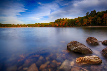 Walden Pond in the Fall