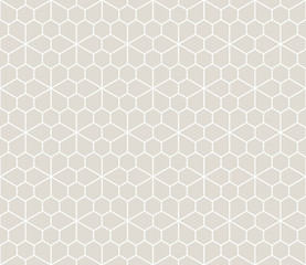 abstract geometric simple floral grid deco pattern