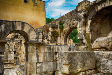 Gate of Augustus, Nimes, France