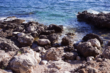 Fototapeta na wymiar Ivan Dolac, Hvar island - coastline