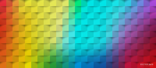Abstract vector background. Colorful geometric background. Use for template, poster or brochure design. Vector illustration. Eps10.