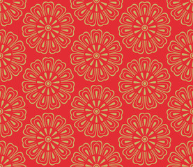 Asain vector pattern