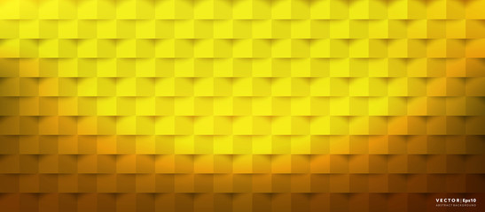 Abstract vector background. Yellow geometric background. Use for template, poster or brochure design. Vector illustration. Eps10.