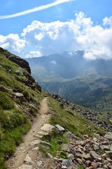 Bergpfad, Weg in den Bergen