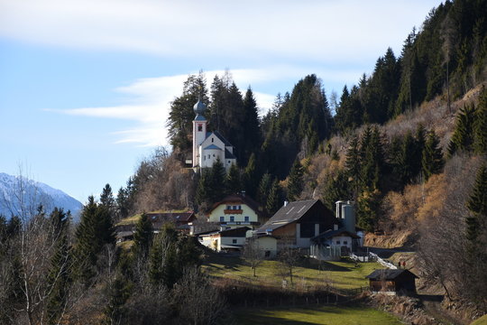 Lendorf, K&auml;rnten, Pusarnitz, Hohenburg, Wallfahrtskirche, Kirche, Maria in Hohenburg, Weiler
