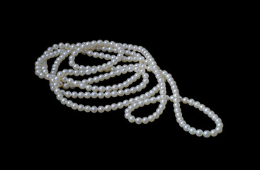 Twisted string of pearls