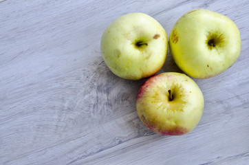 Three apples