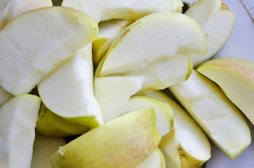 The Apple slices