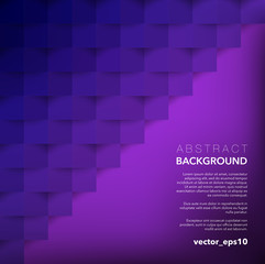 Abstract vector background. Violet geometric background. Use for wallpaper, template, brochure design. Vector illustration. Eps10.