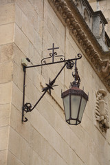 farol de forja antiguo