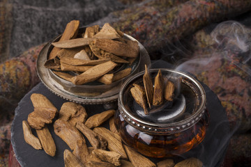Agarwood, also called aloeswood incense chips