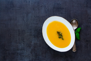 Pumpkin cream soup