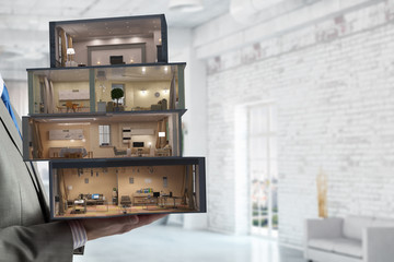 This design has personality . Mixed media