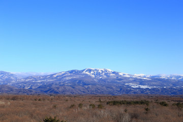 冬の白根山
