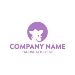 Chicken Unique Simple Logo Template