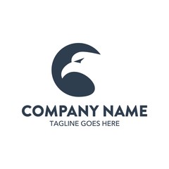 Eagle Unique Logo Template