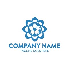 Obraz premium Soccer Unique Logo Template