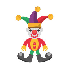 jester april fools day vector illustration eps 10