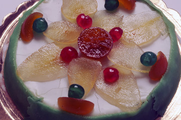Cassata siciliana كاساتا Կասատա Кассата קסאטה סיצ'יליאנה taart...