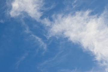 Obraz premium Blue sky with clouds