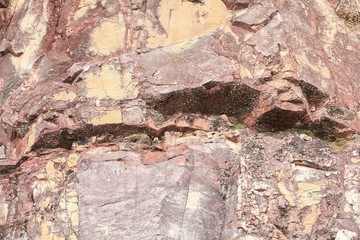 Stone texture  cliff of mountain  beautiful pattern for background.