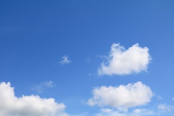 blue sky with  cloud bright beautiful  art of nature  and copy space for add text