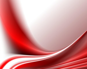 bright red wavy background