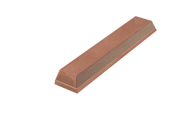 chocolate on a white background