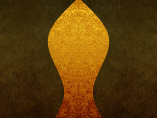 背景素材　模様　金