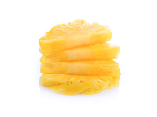 pineapple on white background