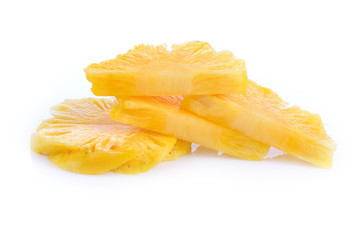 pineapple on white background