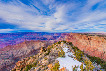 grand canyon Arizona clouds