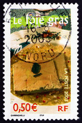 Postage stamp France 2003 Foie Gras, food product