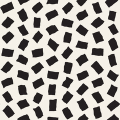 Vector Seamless Pattern. Abstract Background With Scattered Geometric Shapes.