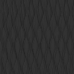 Black texture. abstract pattern seamless. wave wavy modern geometric background