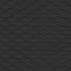 Naklejka premium Black texture. abstract pattern seamless. wave wavy modern geometric background