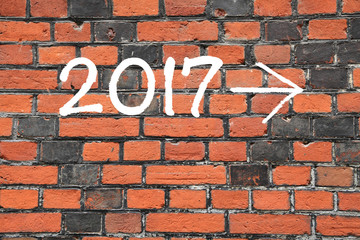 concept of way to 2017