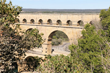Pont du Gard
Aqueduc Romain d’Uzès à Nîmes