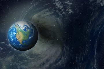 The mother Earth in space.