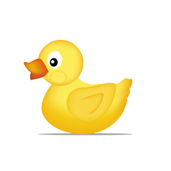 Yellow duck Vector