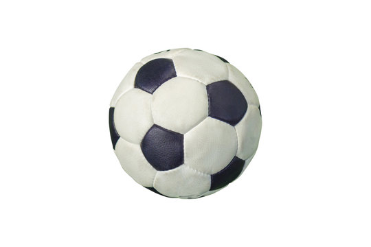 Old soccer ball