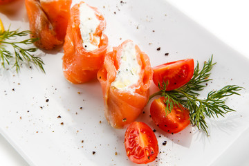 Smoked salmon