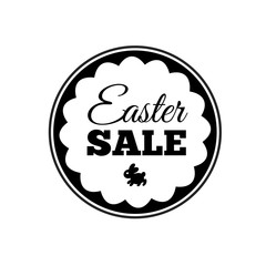 Easter sale offer. Vector illustration