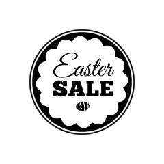 Easter sale offer. Vector illustration