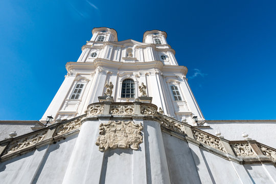 Portal der Weizbergkirche, Steiermark, &Ouml;sterreich