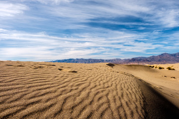 Naklejka premium Death Valley National Park, Mesquite dunes