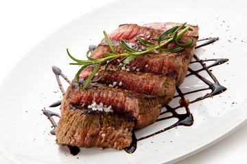 Fillet mignon with chocolate